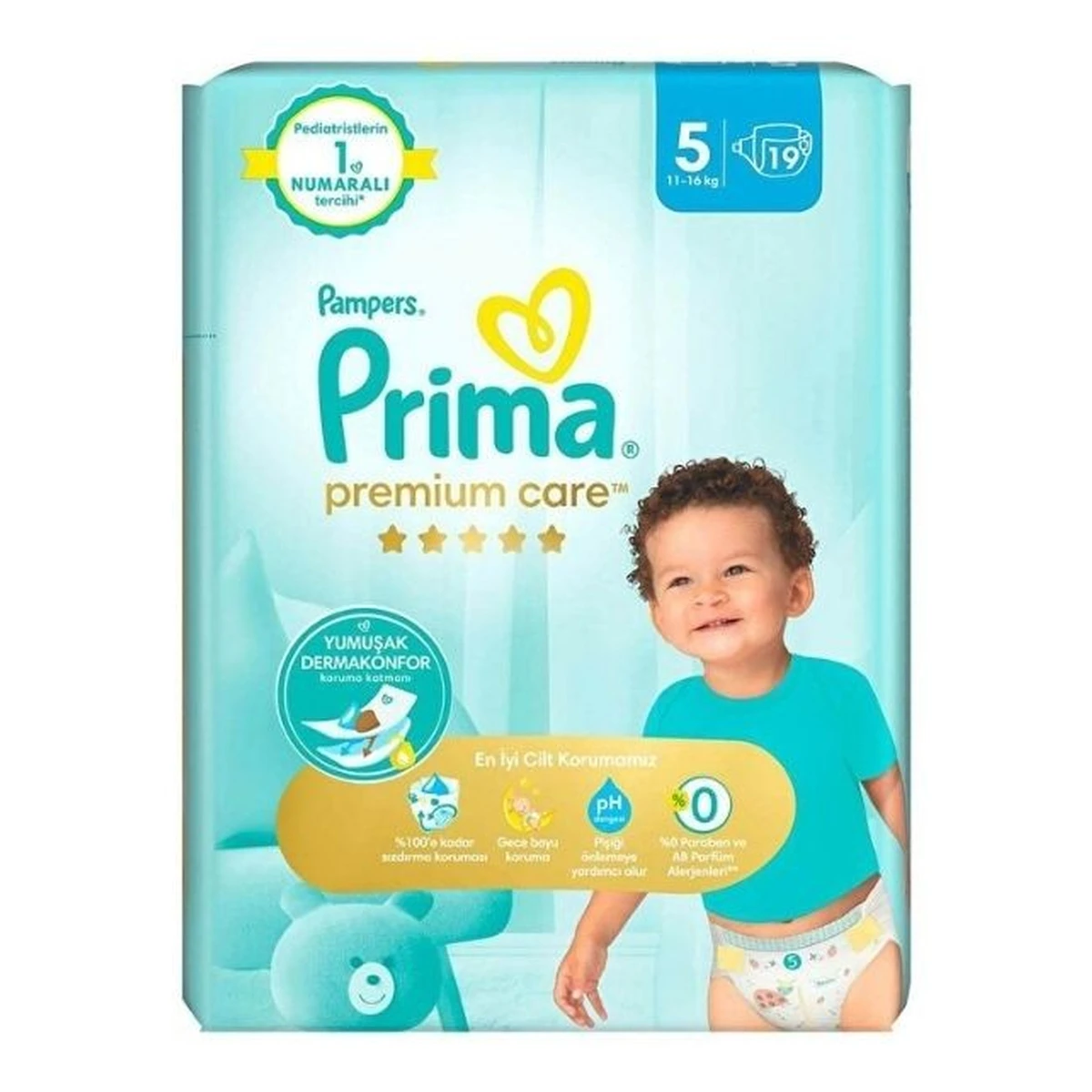 Prima Premium Care No:5 Bebek Bezi 19 Adet