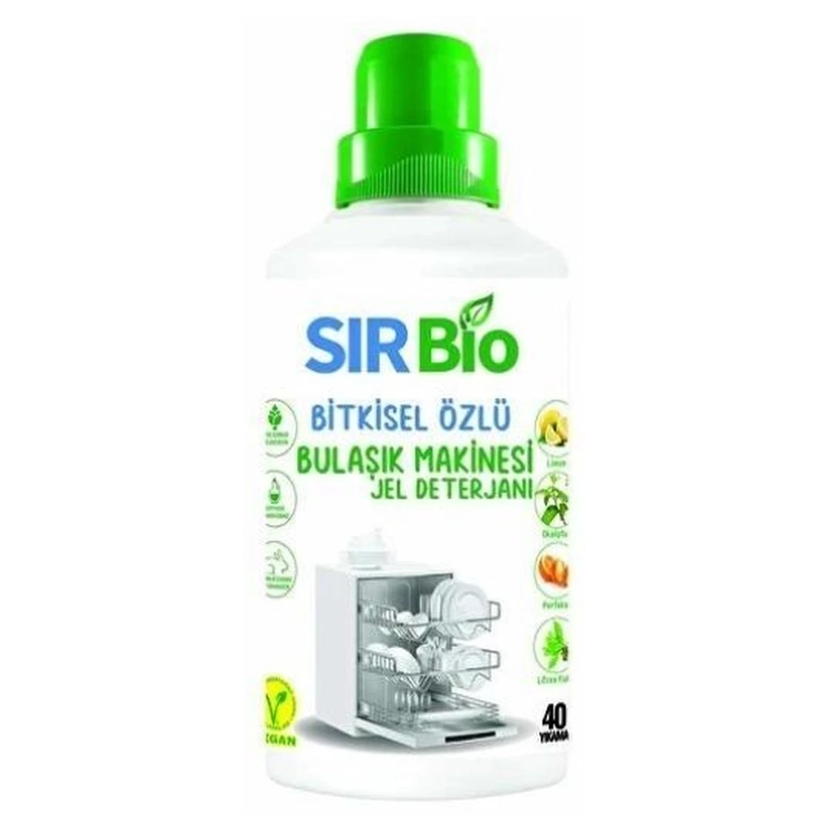 Sır Bio Bitkisel Özlü Bulaşık Makinesi Jel Deterjanı 1 kg