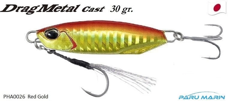 Duo Drag Metal Cast Jig 30gr. Pha0026 / Red Gold