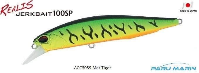 Duo Realis Jerkbait 100sp Acc3059 / Mat Tiger