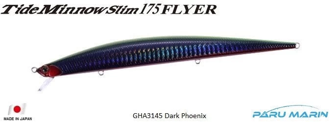 Duo Tide Minnow Slim Flyer 175 Gha3145 / Dark Phoenix