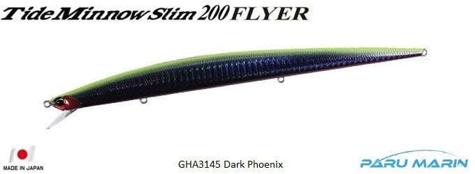 Duo Tide Minnow Slim Flyer 200 Gha3145 / Dark Phoenix