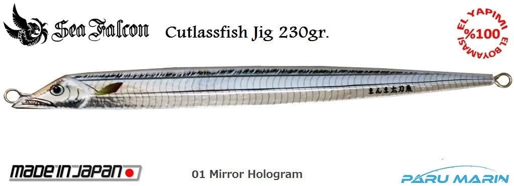 Sea Falcon Cutlassfish Long 230gr. 01 Mirror Hologram