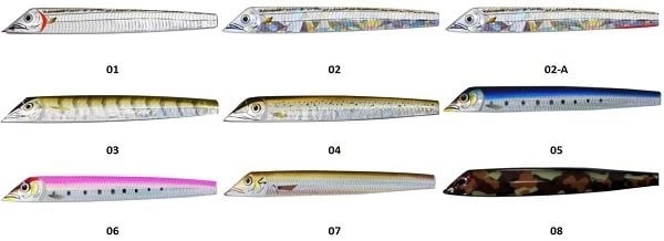 Sea Falcon Cutlassfish Jig Mini 40gr. 07 Sand Lance Glowing Belly