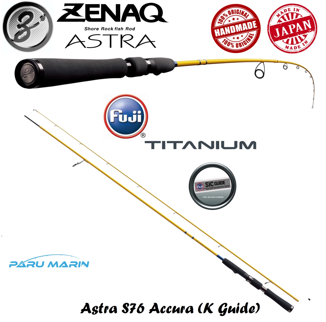 Zenaq Astra S76 Accura (k) Lrf Kamış 229 Cm. 0.4-5 G.