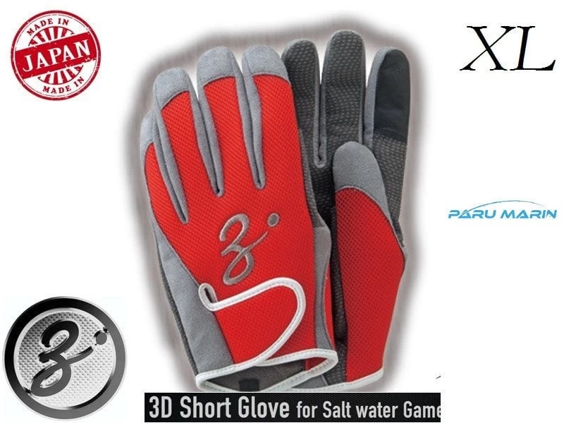 Zenaq 3-d Short Glove Eldiven Kırmızı Xl / Ll