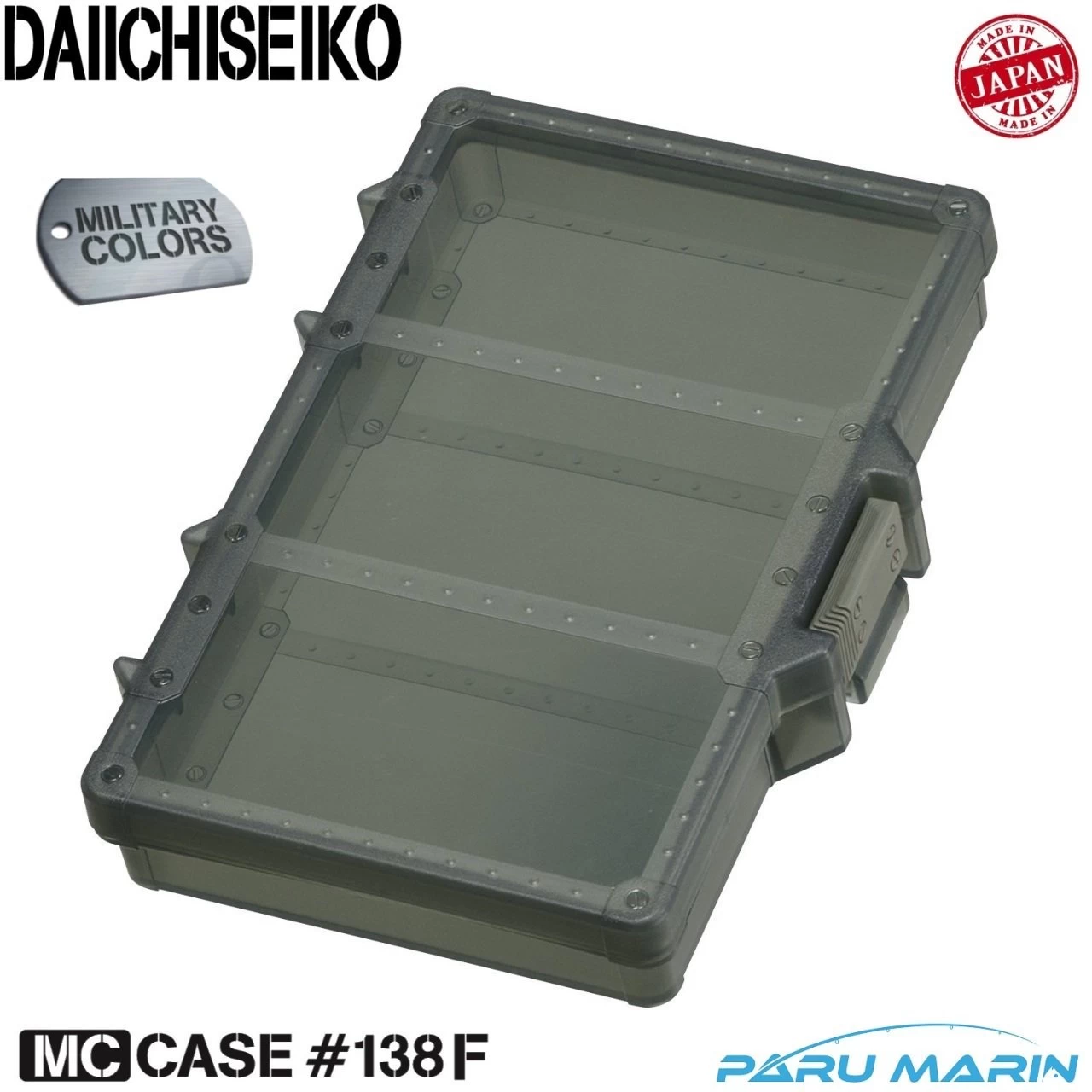 Daiichiseiko Mc Case 138f Sahte Ve Aksesuar Kutusu Foliage Green