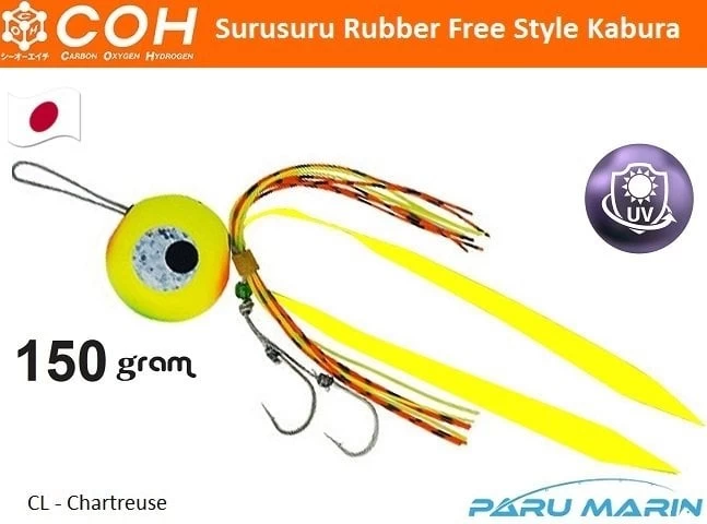 Coh Kabura Slider Tai Rubber Jig Suni Yem 150gr. Cl