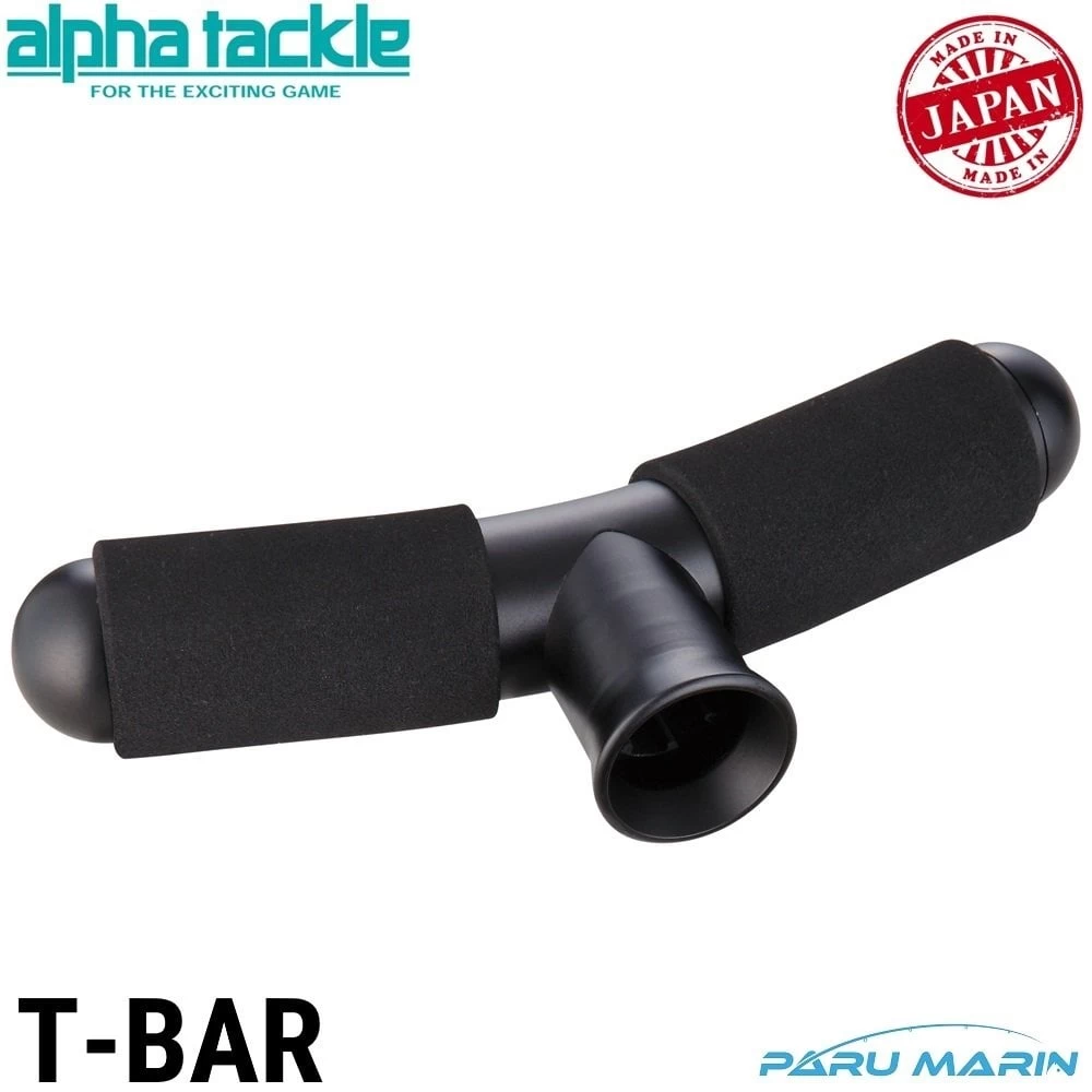 Alpha Tackle Alüminyum Mücadele Barı (t-bar Gimble) Siyah