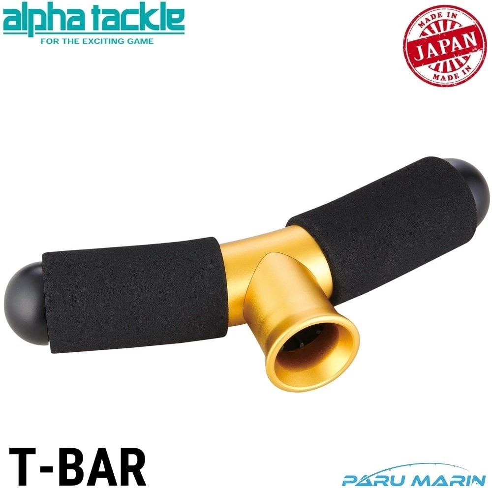 Alpha Tackle Alüminyum Mücadele Barı (t-bar Gimble) Altın