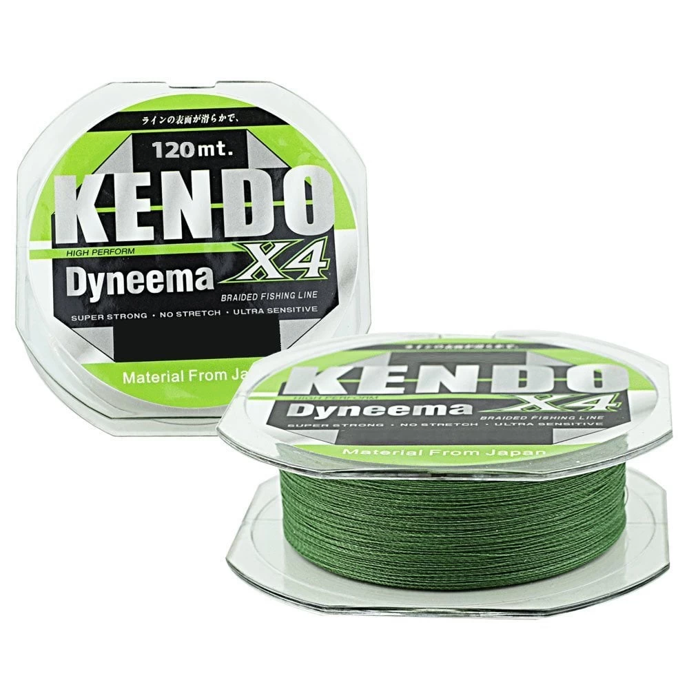 Kendo Dynema 4 Örgü 120mt (yeşil) 0,20mm