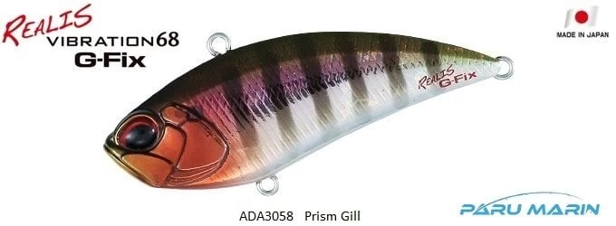 Duo Realis Vibration 68 G-fix Ada3058 / Prism Gill