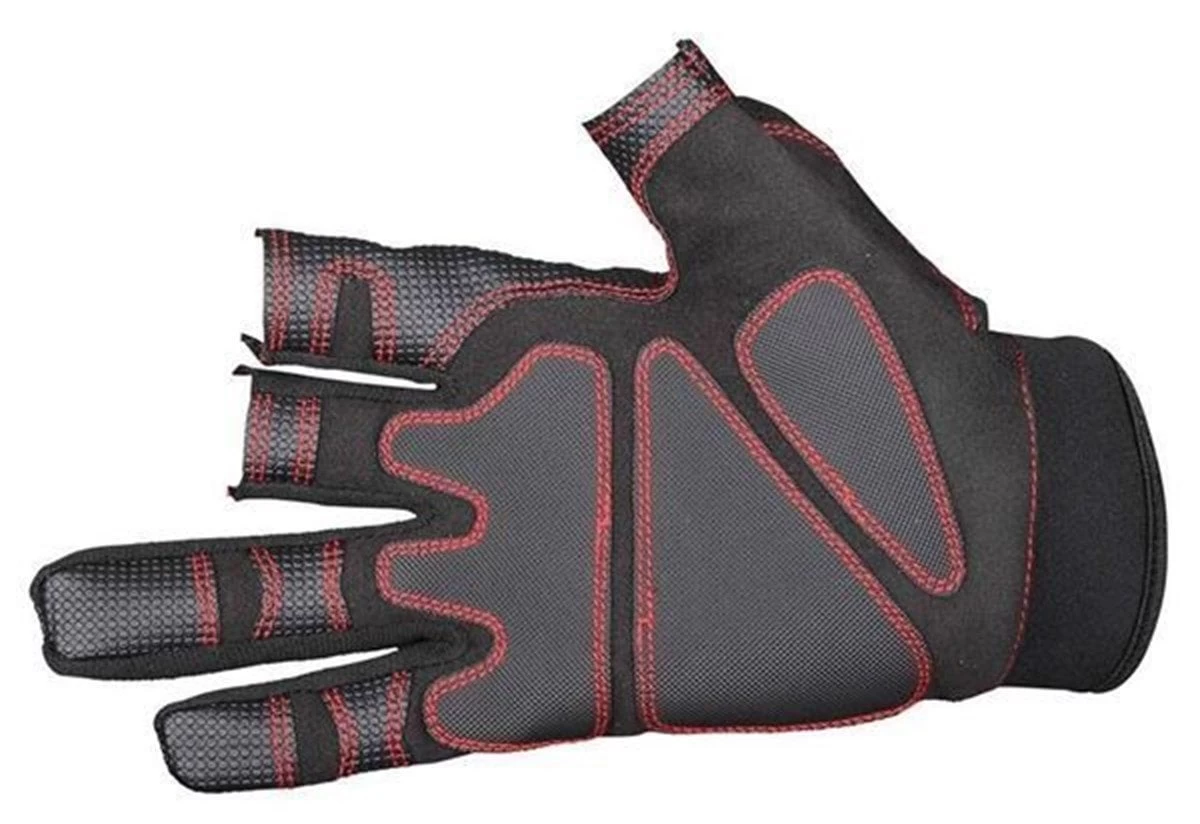 Gamakatsu Armor Gloves 3 Parmak Eldiven