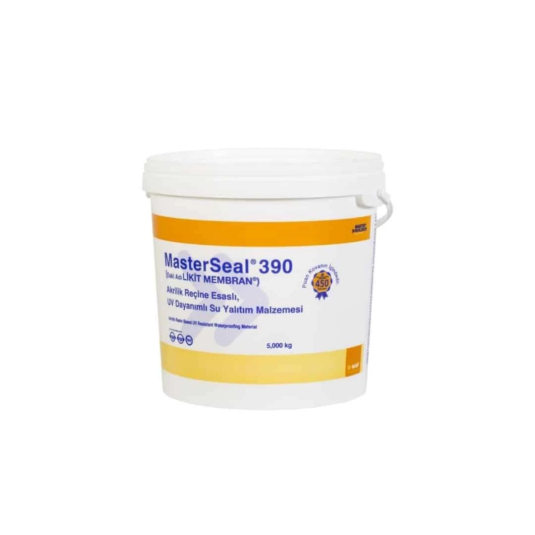 5 Kg Masterseal 390 UV Dayanımlı Su Yalıtım Malzemesi Likit Membran