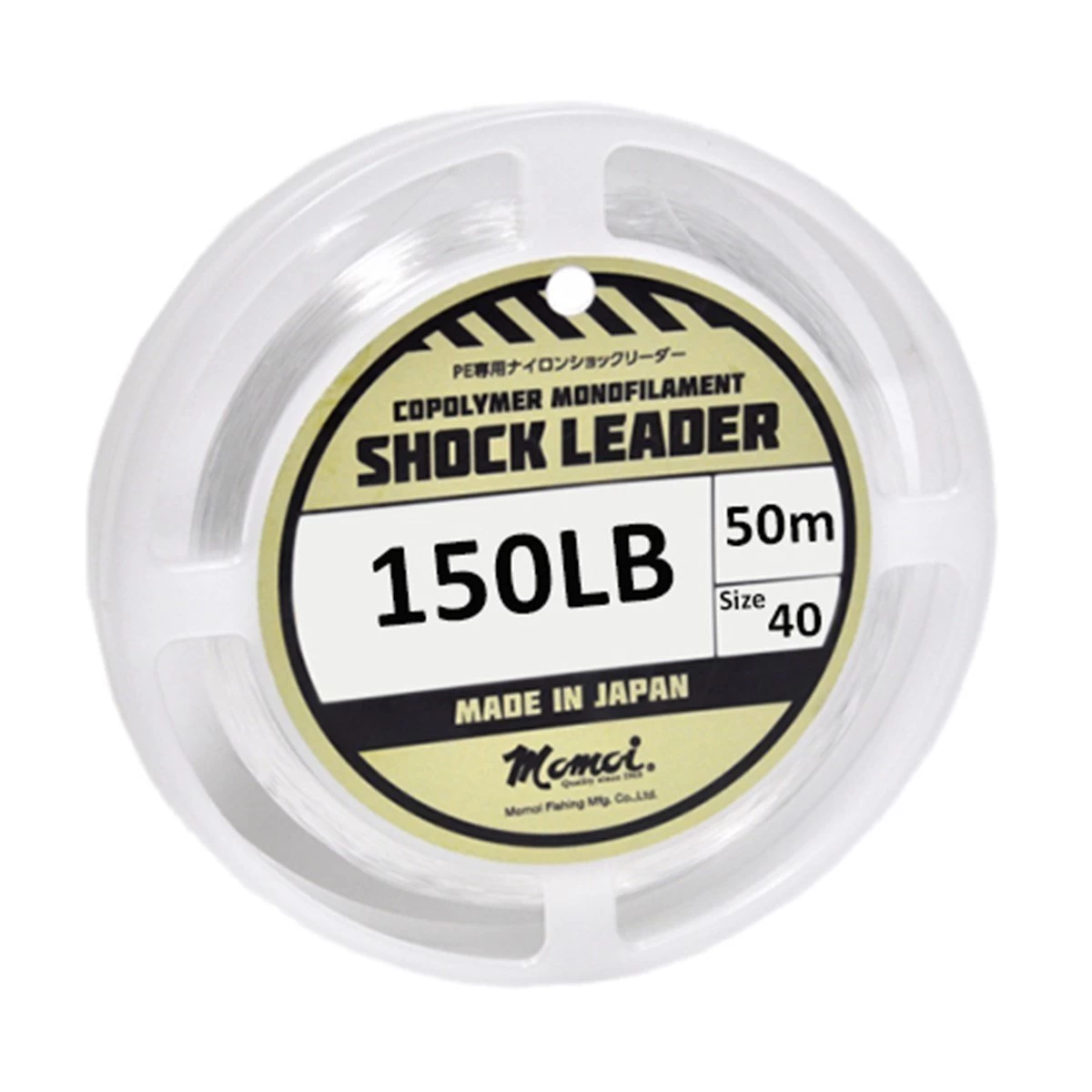 Momoi Shock Leader 1,05mm (150lb/68kg) 50mt