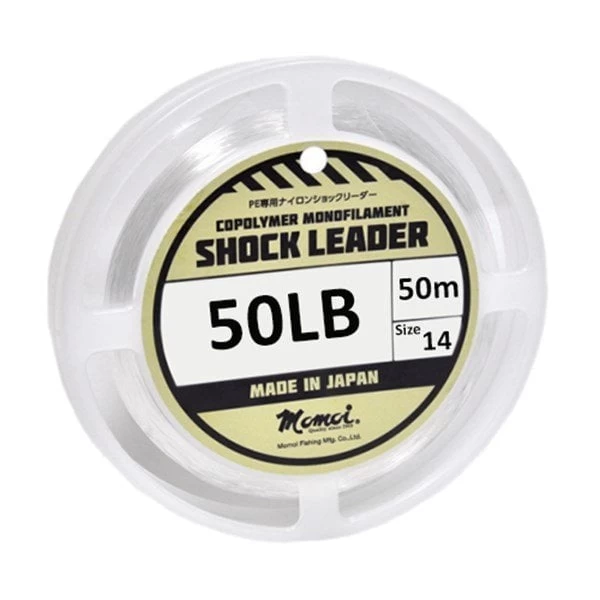 Momoi Shock Leader 0,62mm (50lb/22kg) 50mt
