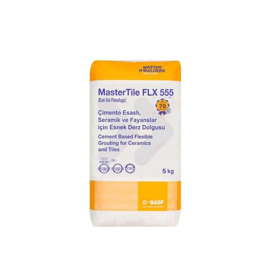5 Kg Mastertile Flx 555 Anthracite Çimento Esaslı, Seramik Ve Fayanslar Için Esnek Derz Dolgusu (flexfuga)