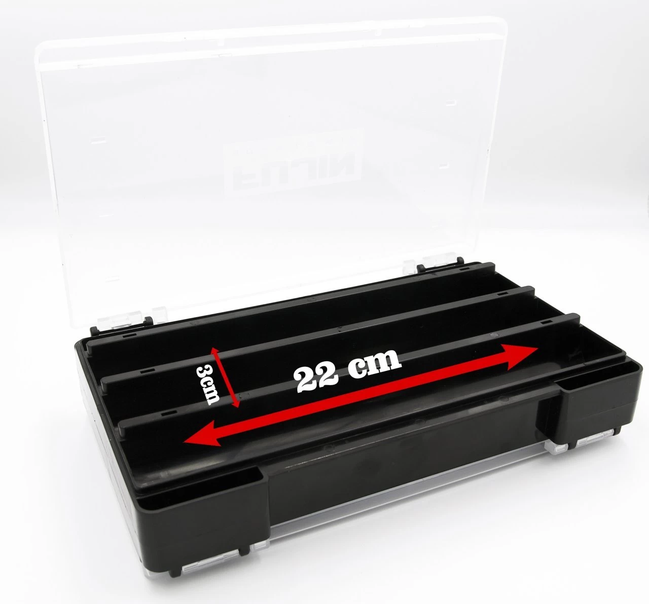 Fujin Tackle Box Large Çift Taraflı 21 Cm'lik Maket Balık Kutusu
