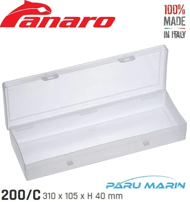 Panaro Art 200/c Şeffaf Kutu 310*105*40mm.