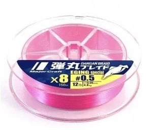 Major Craft Dangan Lrf İp Db8 Pe 0.6/0.06mm/5.2kg/150 Metre Pink
