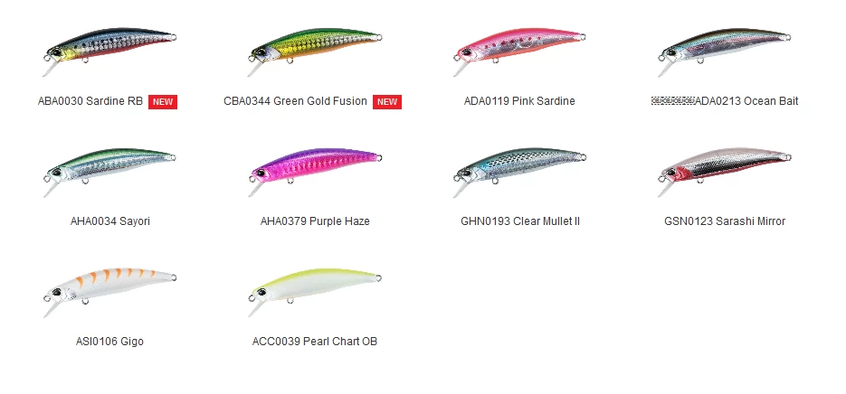 Duo Tide Minnow 75 Sprint Aqa0111 / White Glow