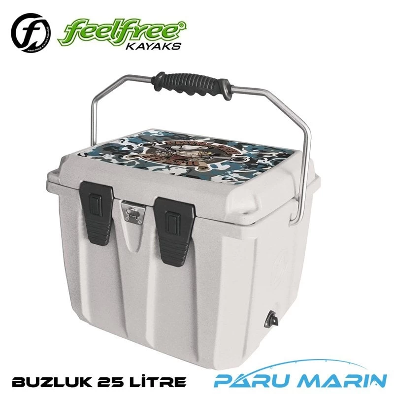 Feelfree 25 Litre Buzluk - White Camo