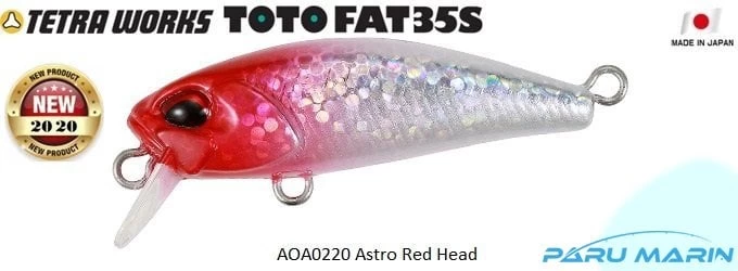 Duo Tetra Works Toto Fat 35s Aoa0220 Astro Red Head