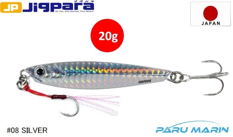 Major Craft Jigpara Short Jps-20gr. #08 Silver