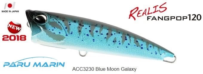 Duo Realis Fangpop 120 / Acc3230 Blue Moon Galaxy