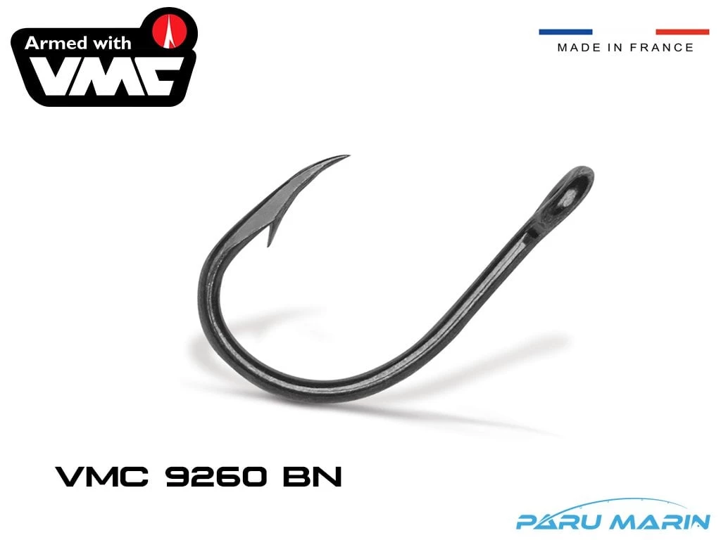 Vmc 9260bn Halkalı Siyah Nikel Jig Ve Yem İğnesi