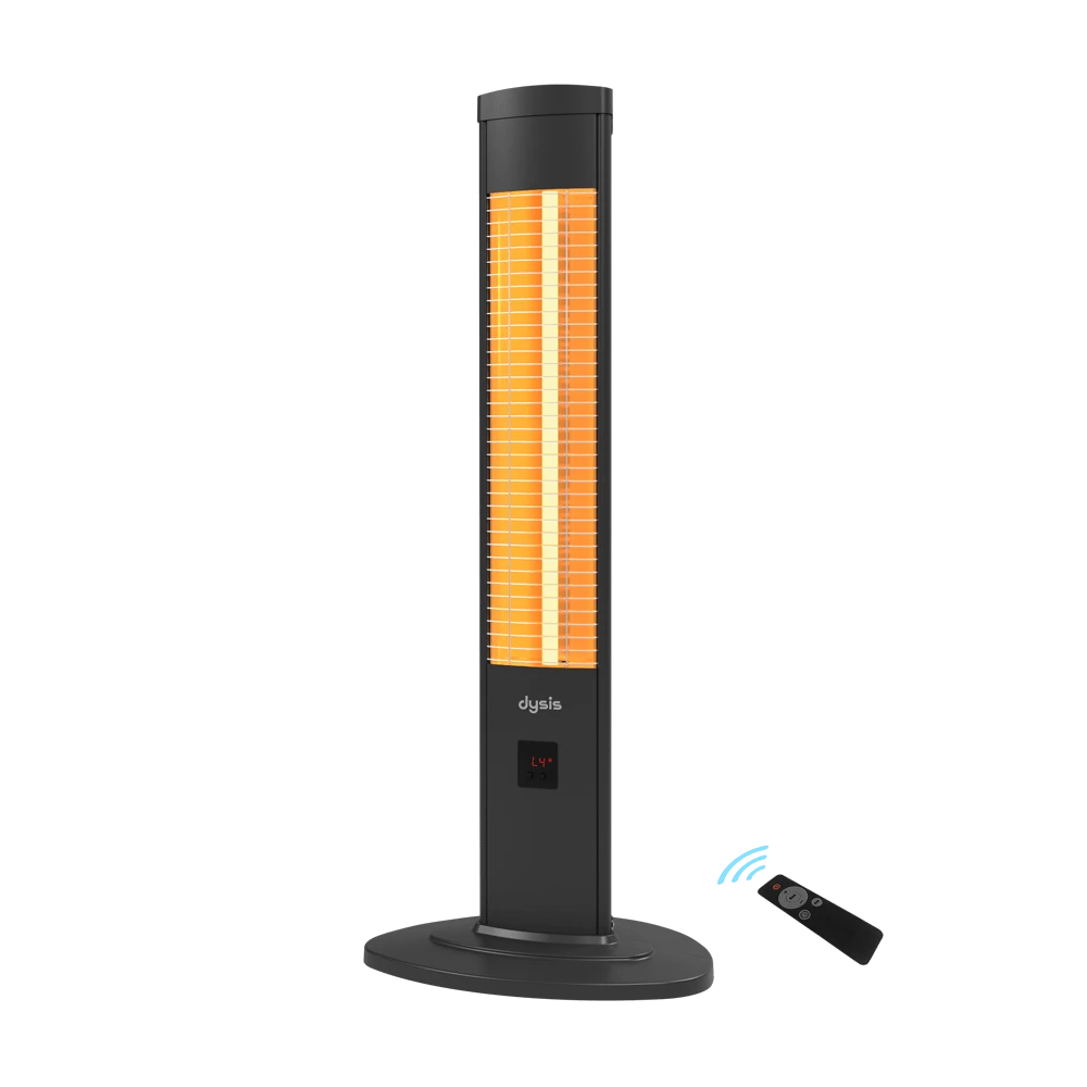 2000 W Dysis Htr-7404 Uk Dikey  Infrared Uzaktan Kumandalı Isıtıcı