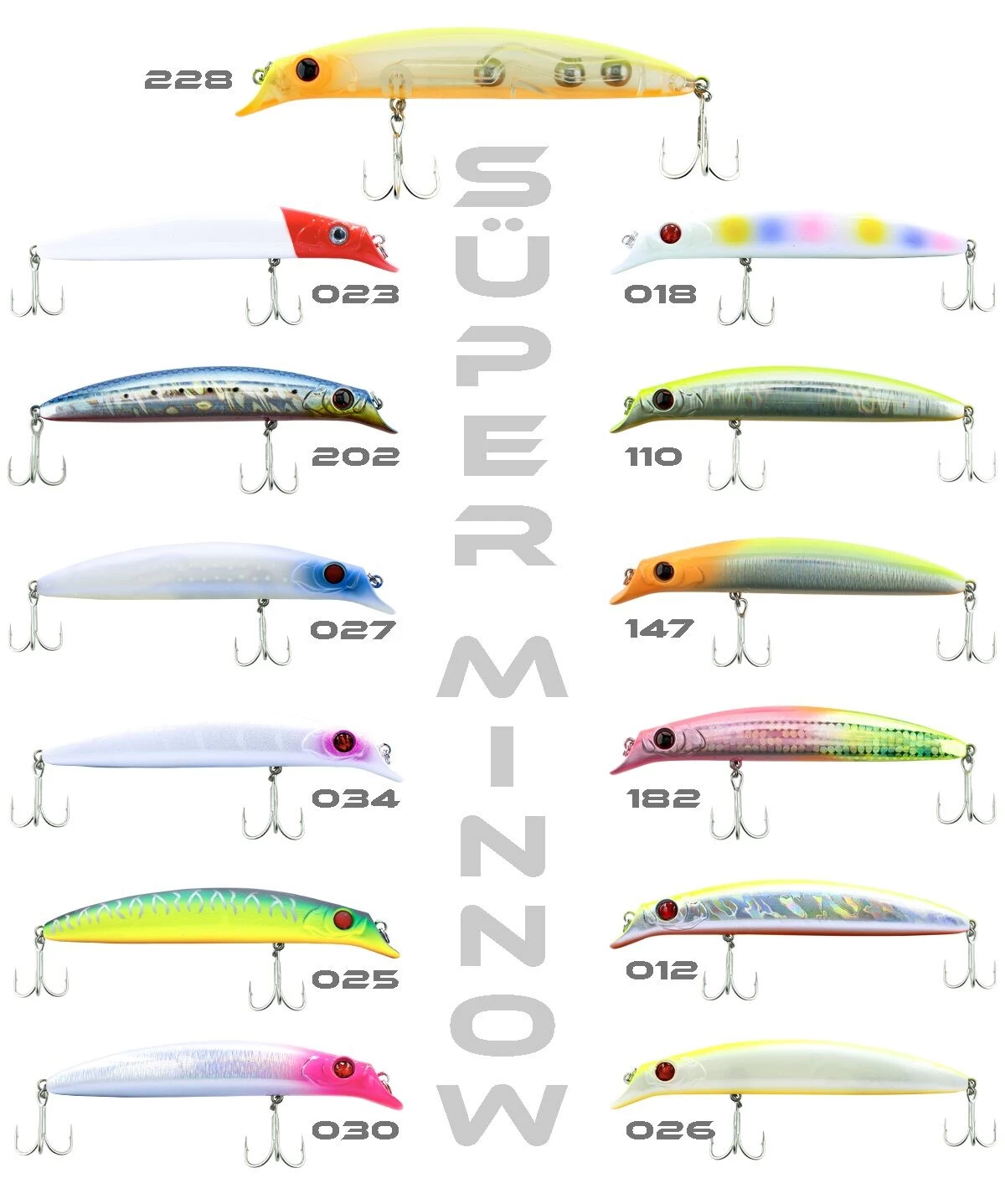 Fujin Super Minnow 11.5cm 18gr Maket Balık Red Head