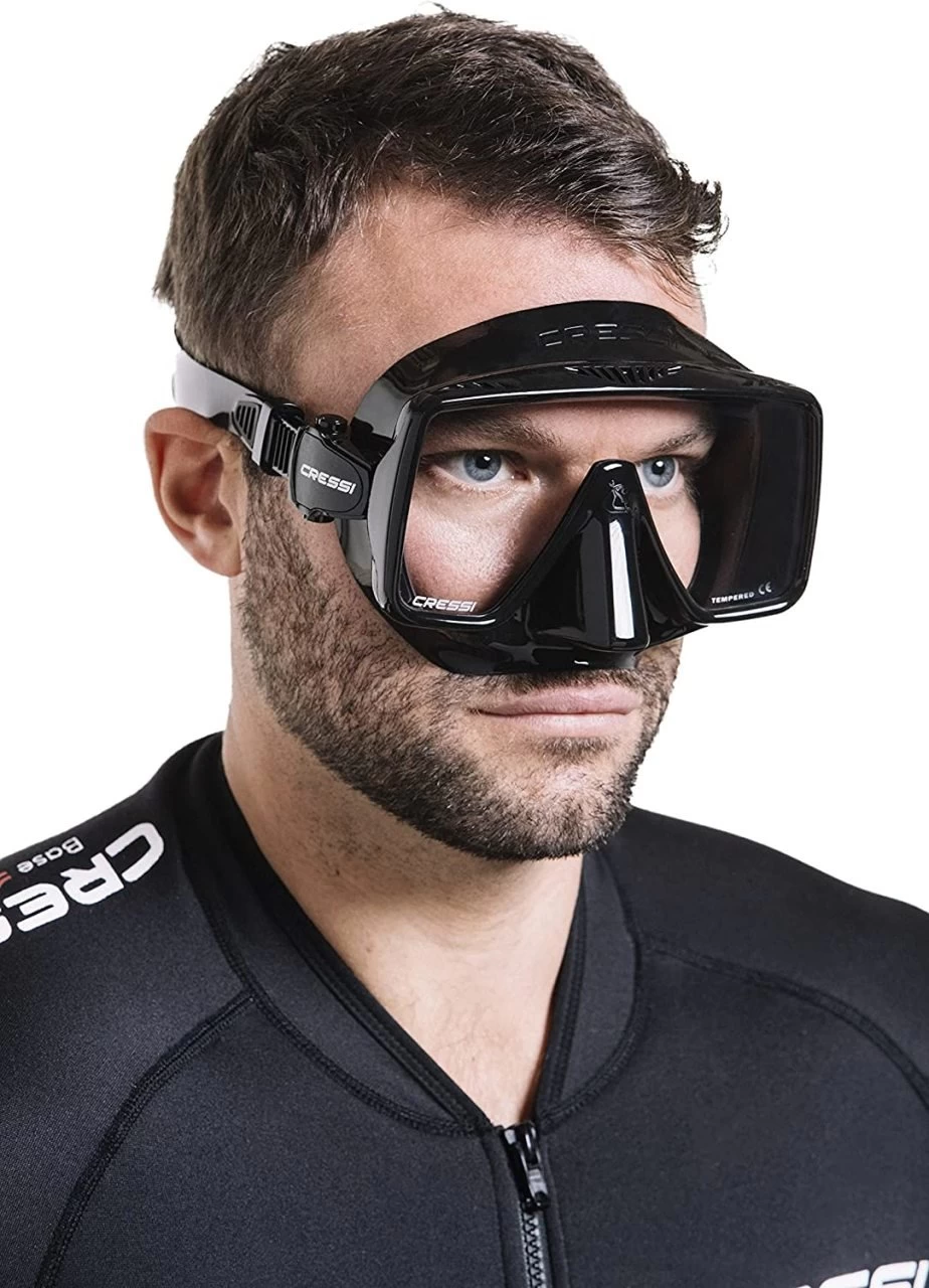 Cressi Sf 1 Black Dalış Maskesi