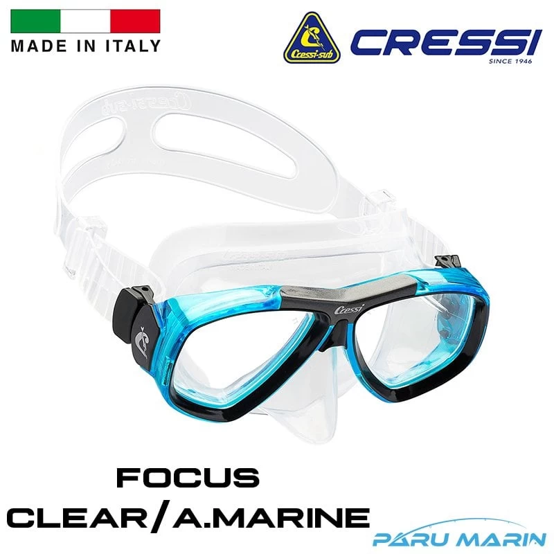 Cressi Focus Clear/a.marine Dalış Ve Yüzme Maskesi