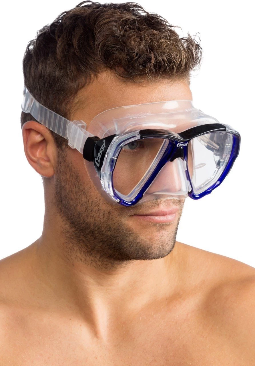 Cressi Big Eyes Dark/blue Dalış Ve Yüzme Maskesi