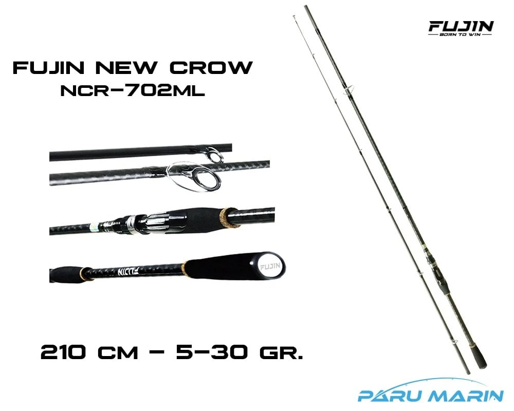 Fujin New Crow X-plus Ncr-702ml 210cm 5-30gr. Spin Kamış