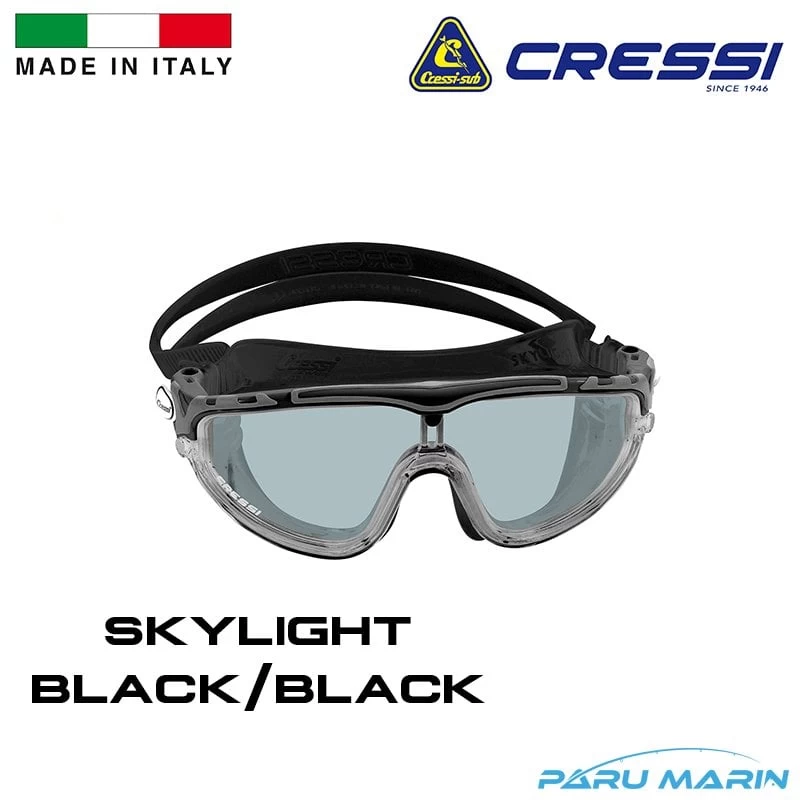 Cressi Skylight Nero / Nero Yüzücü Gözlüğü