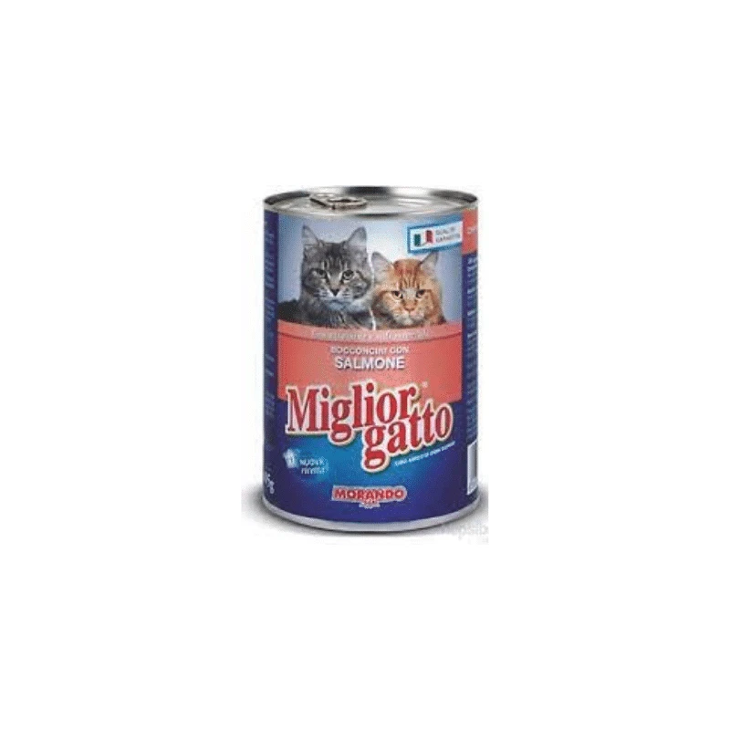 405 Gr Miglior Gatto Somonlu 24 Adet  Konserve Kedi Maması