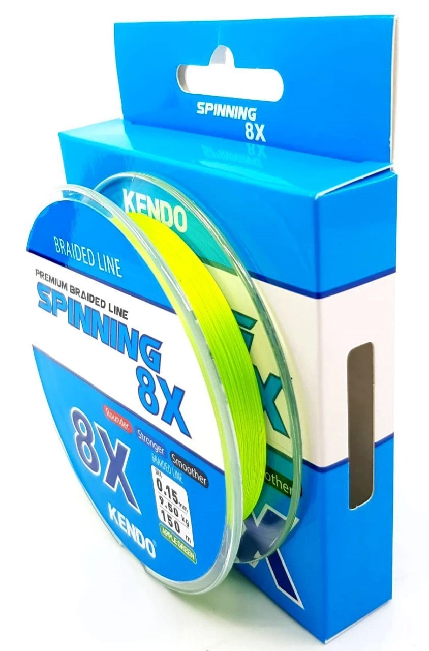 Kendo Spinning 8x Açık Yeşil 0.17mm -150mt Örgü İp Misina