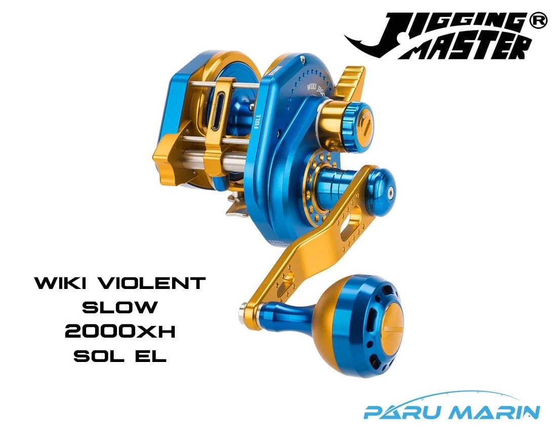 Jigging Master Wiki Violent Slow 2000xh Blue Gold (sol El) Slow Jig Çıkrık Olta Makinesi
