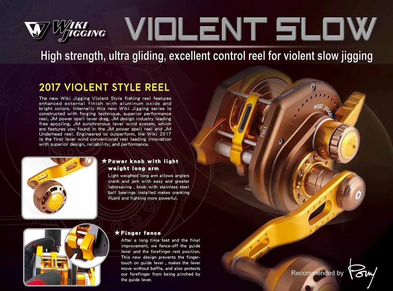 Jigging Master Wiki Violent Slow 2000xh Red Gold (sol El) Slow Jig Çıkrık Olta Makinesi