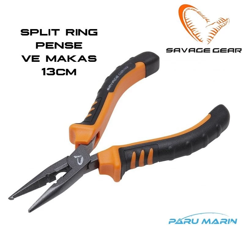 Savage Gear Mp Split Ring And Cut Pliers S 13 Cm
