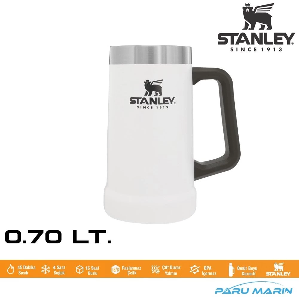 Stanley Adventure Vakumlu Termos Bardak 0.70lt. Beyaz