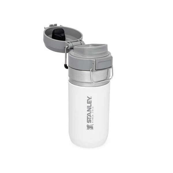 Stanley Go Quick Flip Paslanmaz Çelik Termos 0.47lt. Beyaz