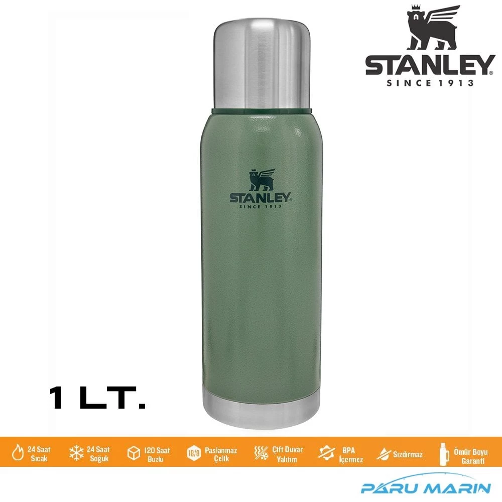 Stanley Adventure Vakumlu Termos 1 Lt. YeŞİl