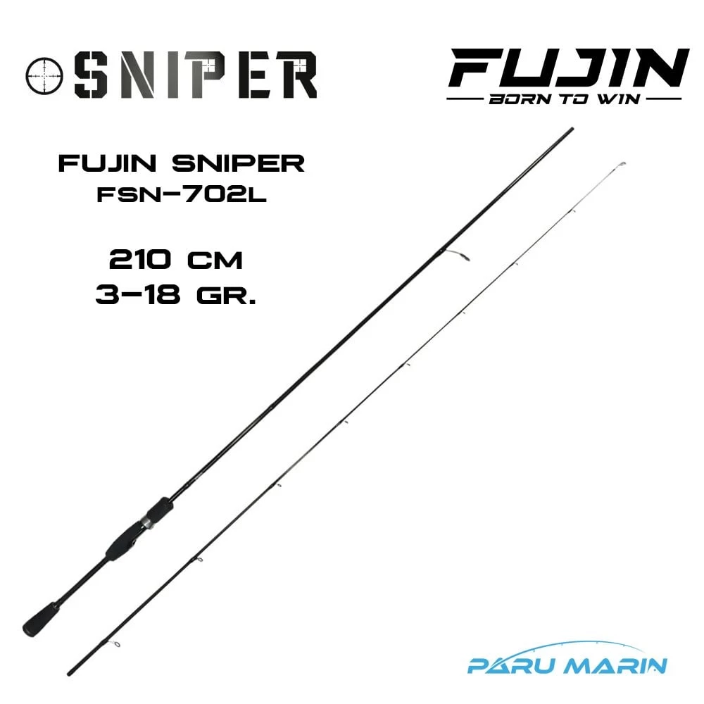Fujin Sniper Fsn-702l 210cm 3-18gr Light Spin / Lrf Kamışı