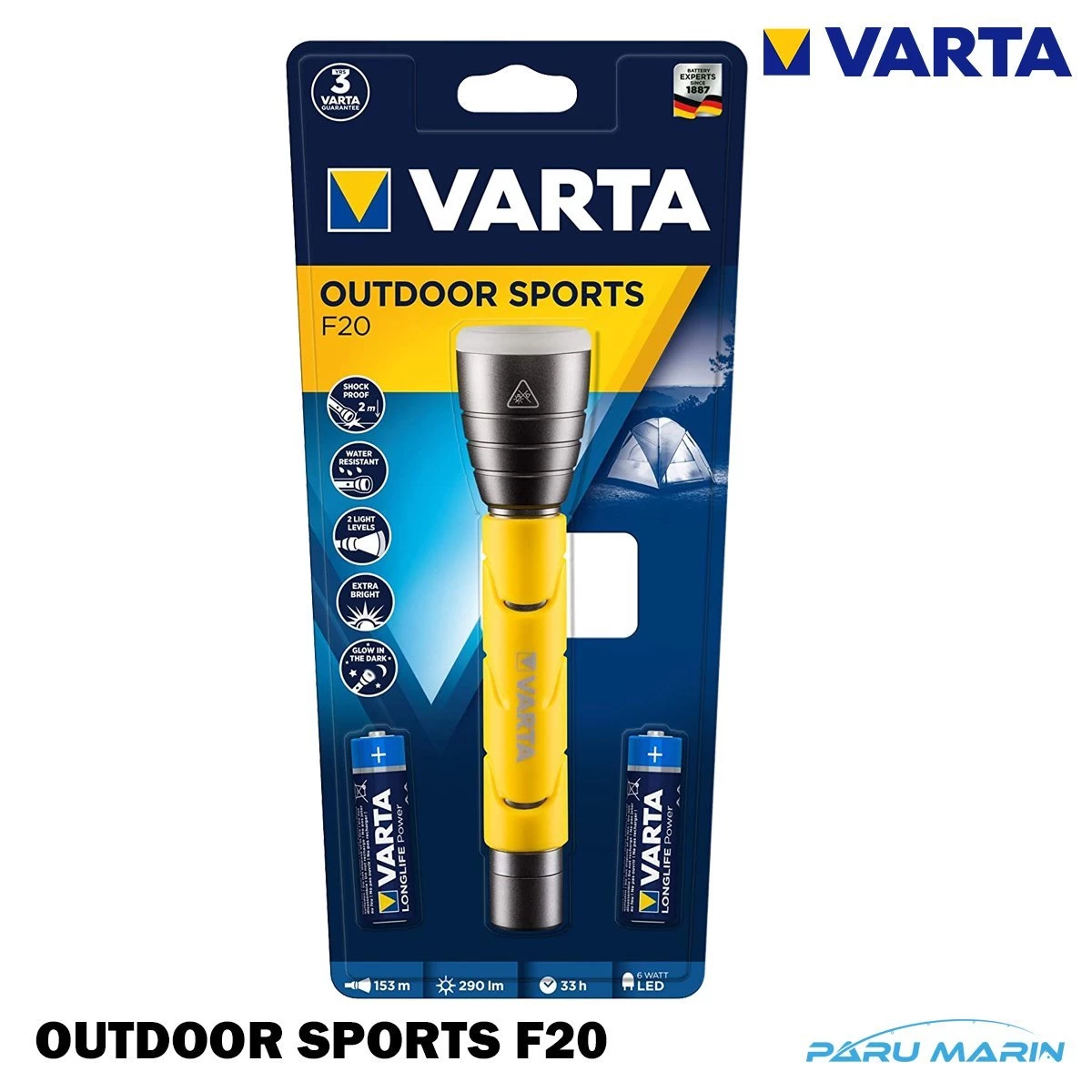 Varta Outdoor Sports F20 Led El Feneri