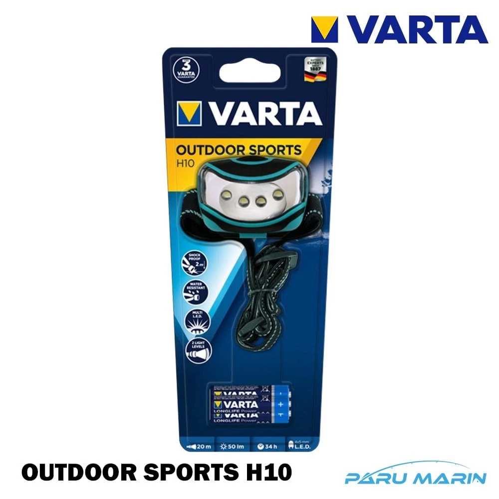 Varta Outdoor Sports H10 Led Kafa Feneri