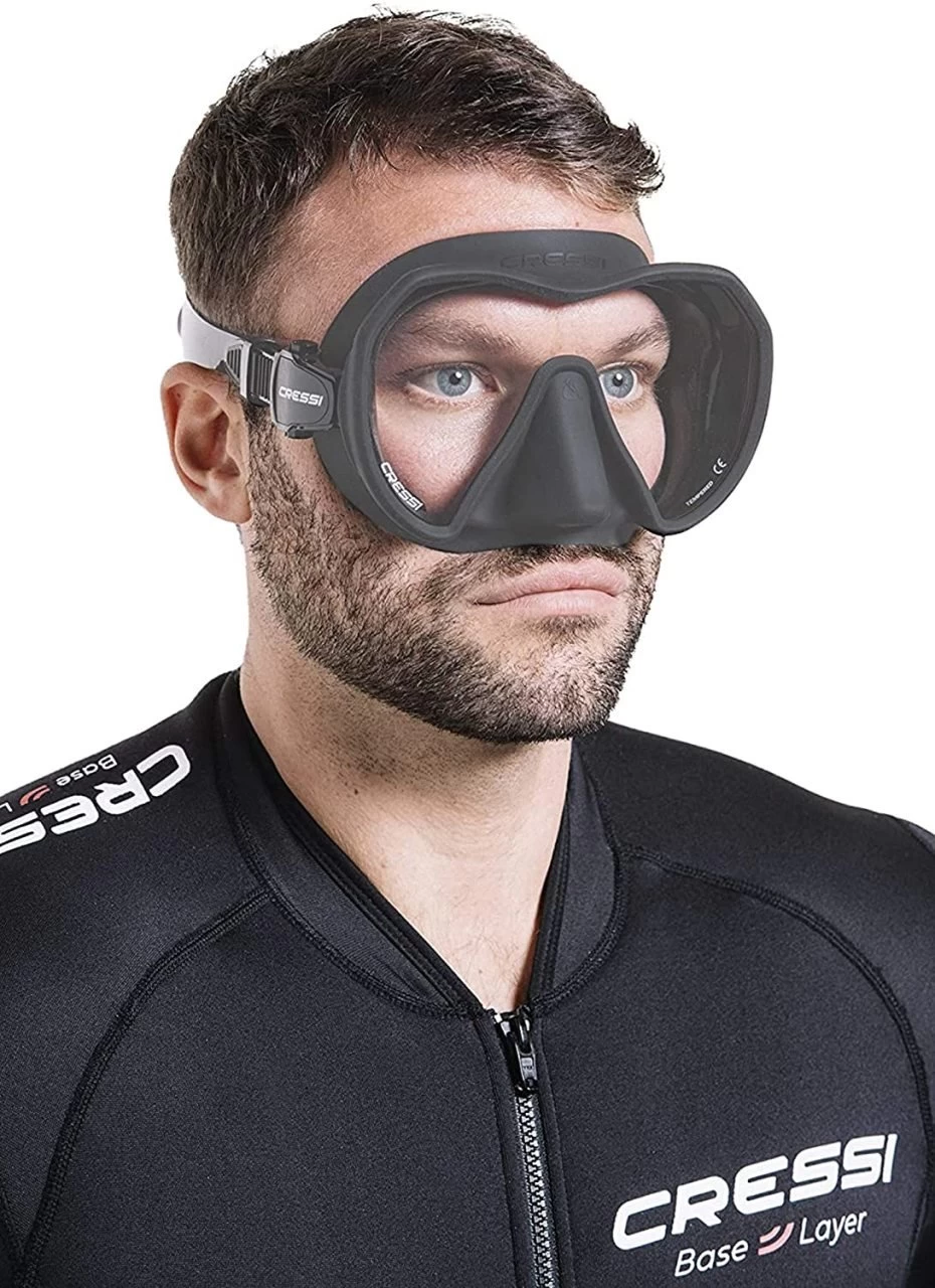 Cressi Z1 Dalış Maskesi Graphite Titanium