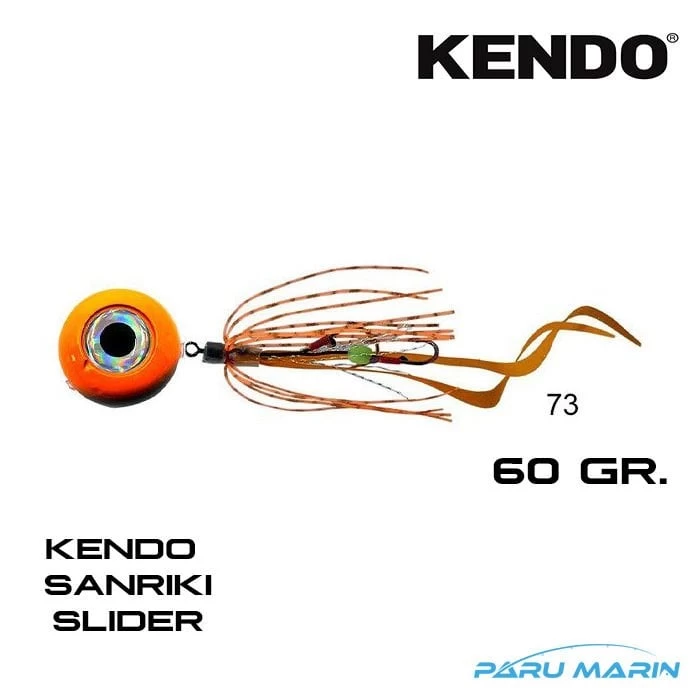 Kendo Sanriki Slider 60gr. No:73 Tai Rubber